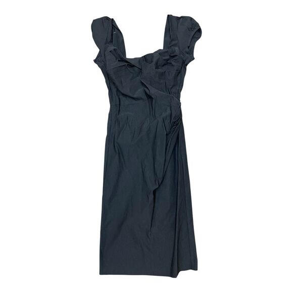 Stop Staring Black 50s Wiggle Dress Size 14 Pinup Retro Classic NWT - Picture 6 of 7